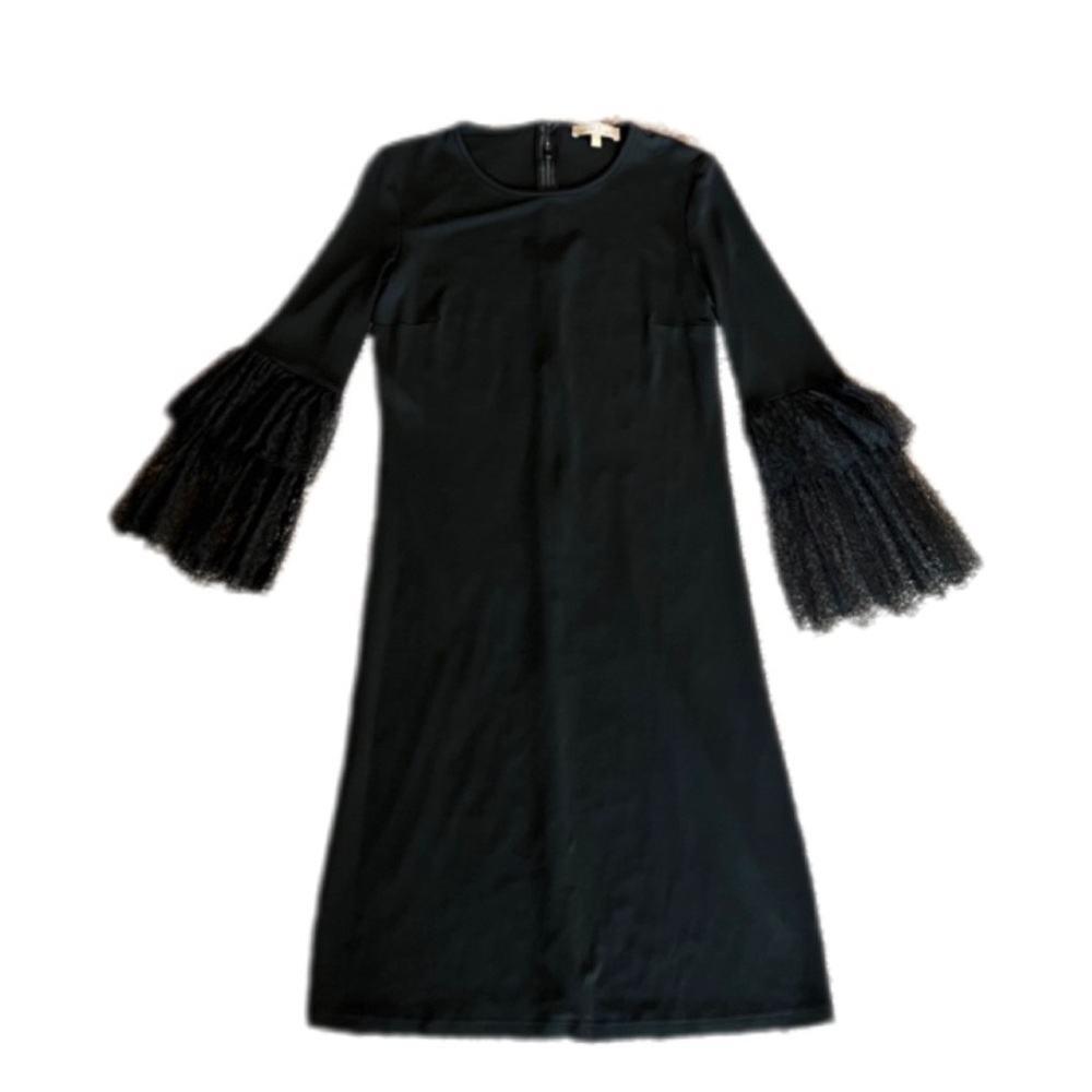 $$SOLD$$ Michael Kors Black Bell Sleeves Evening Dress Size 2